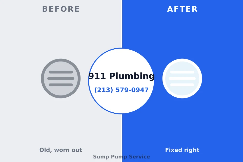 Before and after: plumbing repair Marietta, OH